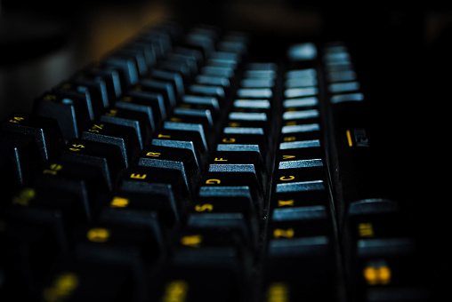 Detail Black Computer Keyboard Nomer 43
