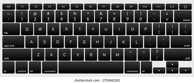 Detail Black Computer Keyboard Nomer 50