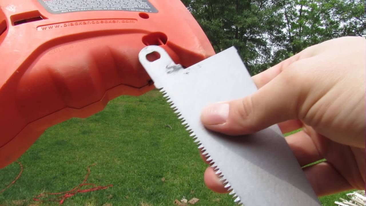 Detail Black Decker Hand Saw Nomer 32