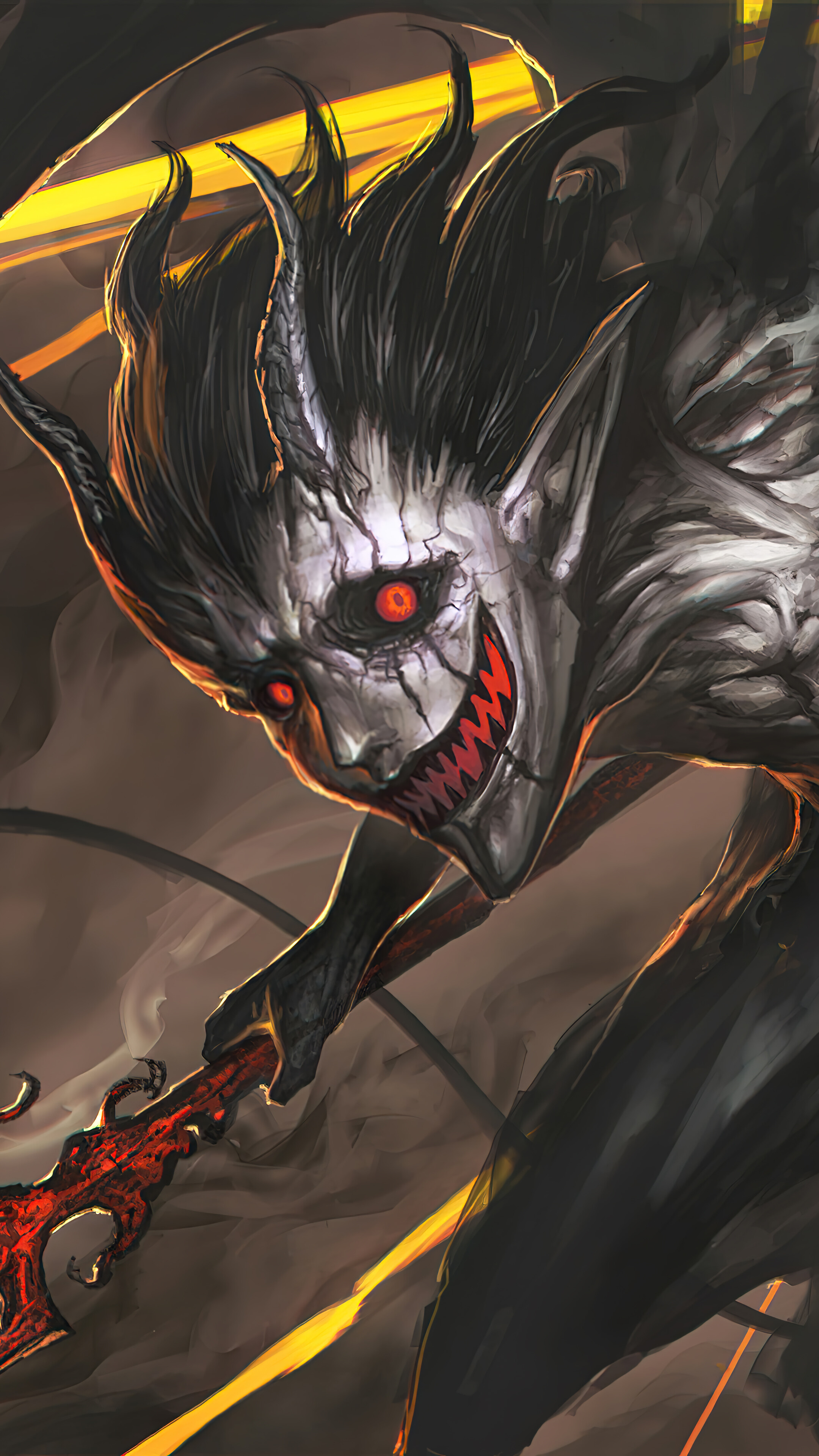 Detail Black Devil Wallpaper Nomer 31