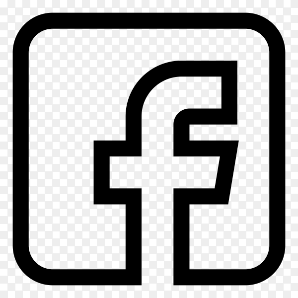 Detail Black Facebook Logo Transparent Background Nomer 53