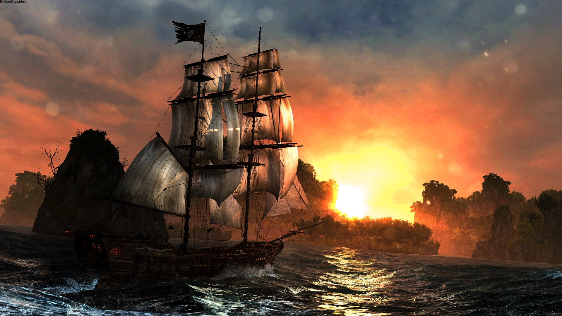 Detail Black Flag Wallpaper Nomer 2