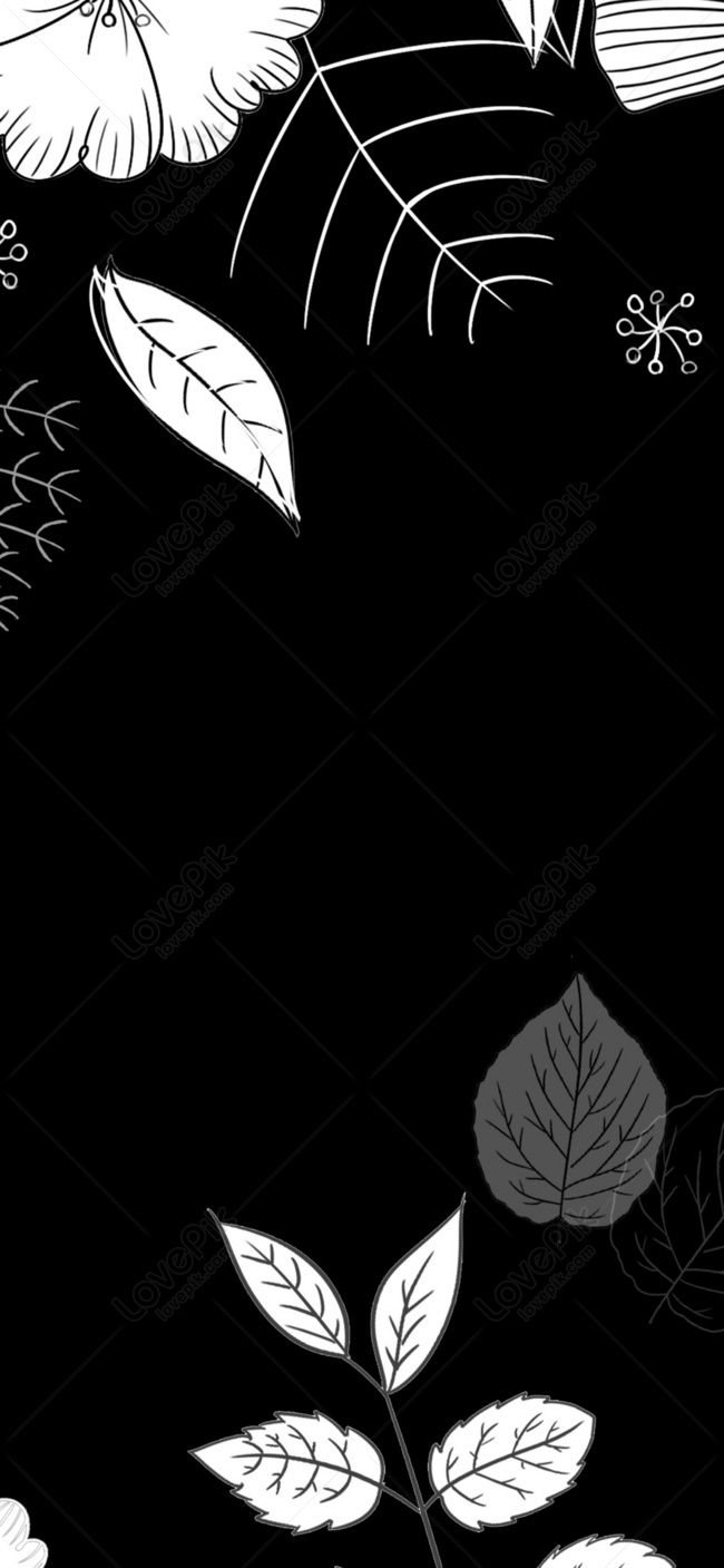 Detail Black Flower Background Nomer 43