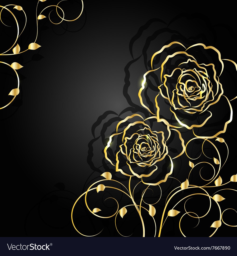 Detail Black Flower Background Nomer 45