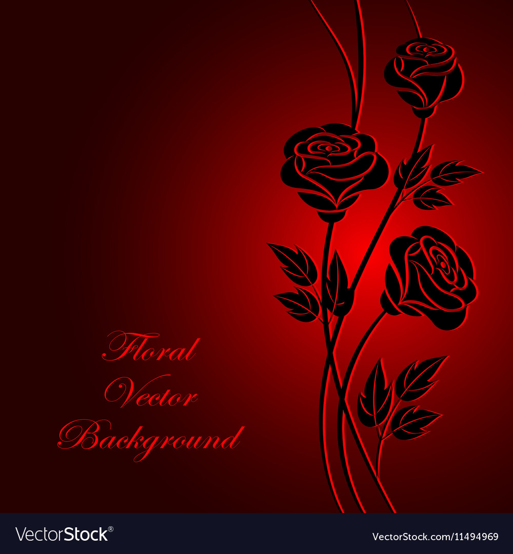 Detail Black Flower Background Nomer 47