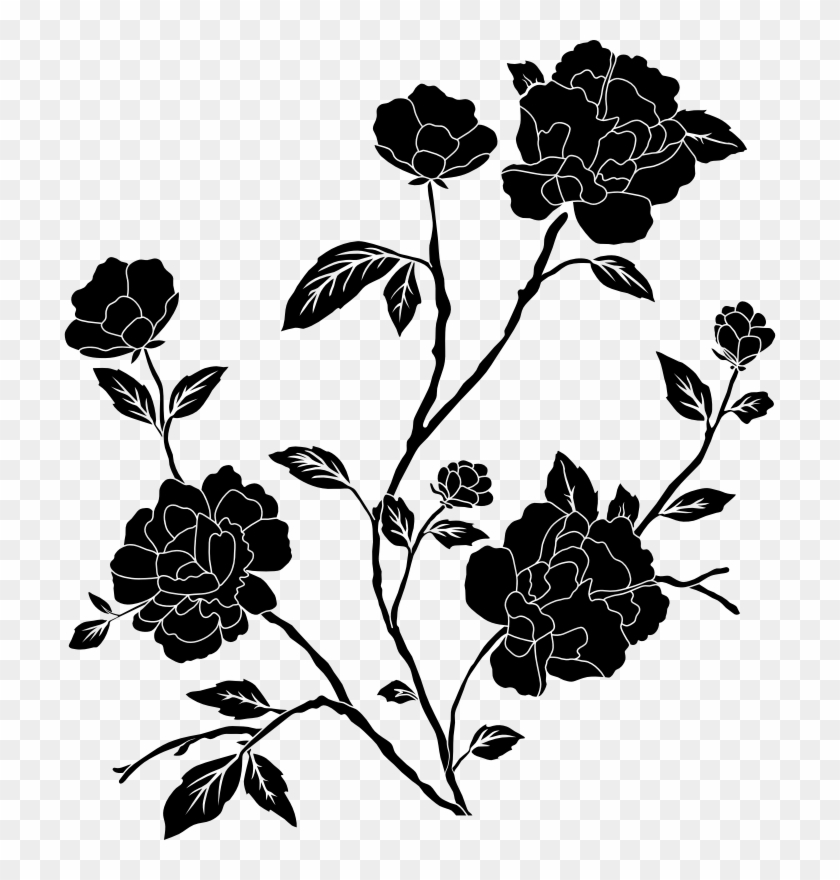 Detail Black Flower Background Nomer 50