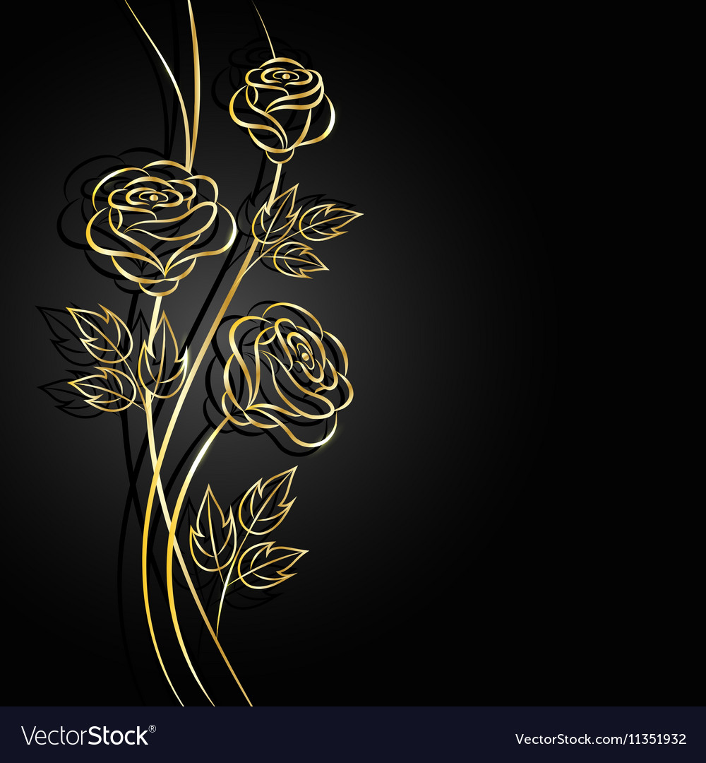 Detail Black Flower Background Nomer 57