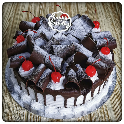 Detail Black Forest Full Coklat Nomer 3