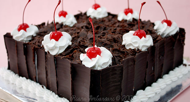 Detail Black Forest Full Coklat Nomer 37