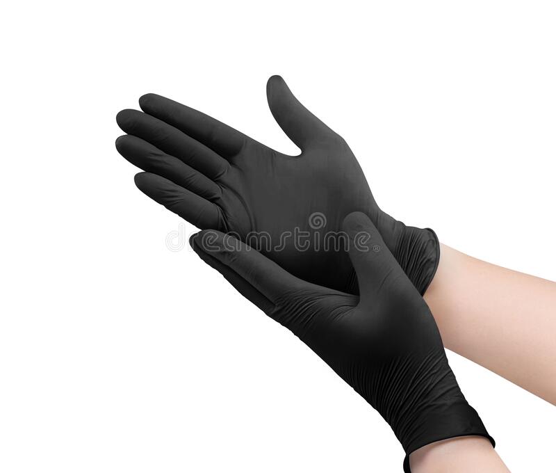 Detail Black Gloves Png Nomer 39