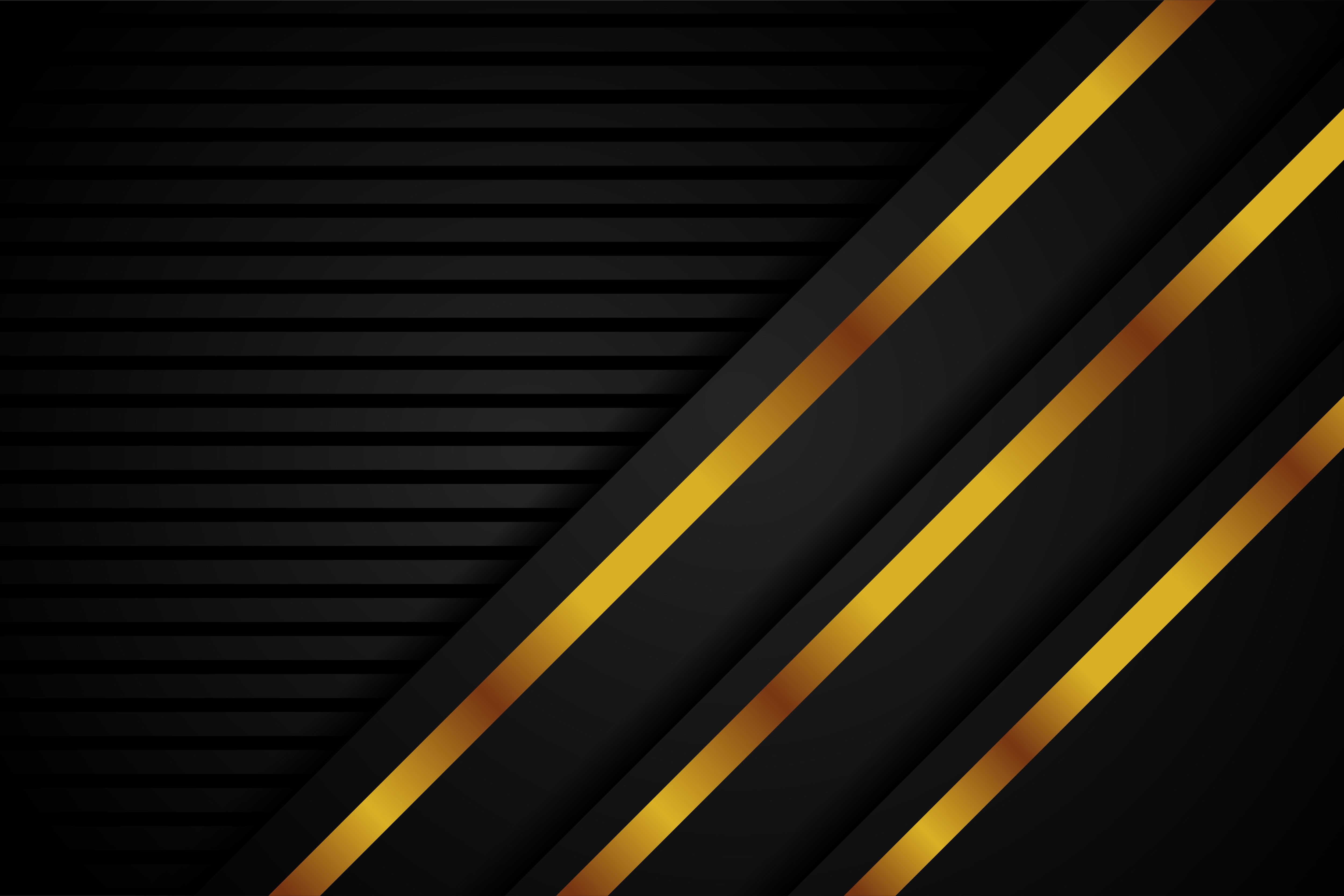 Black Gold Abstract Background - KibrisPDR