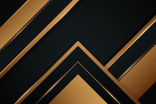 Detail Black Gold Abstract Background Nomer 19