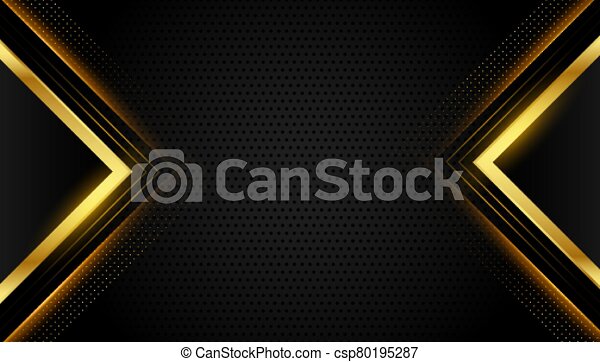 Detail Black Gold Abstract Background Nomer 30