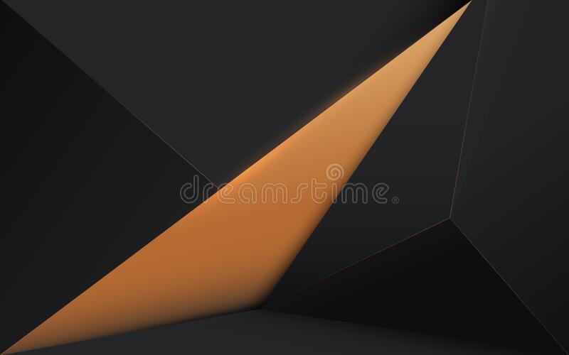 Detail Black Gold Abstract Background Nomer 40