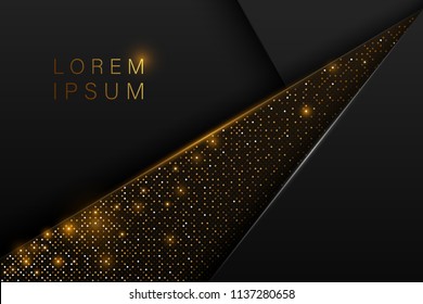 Detail Black Gold Abstract Background Nomer 43