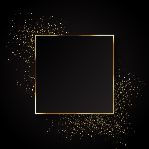 Detail Black Gold Background Nomer 11
