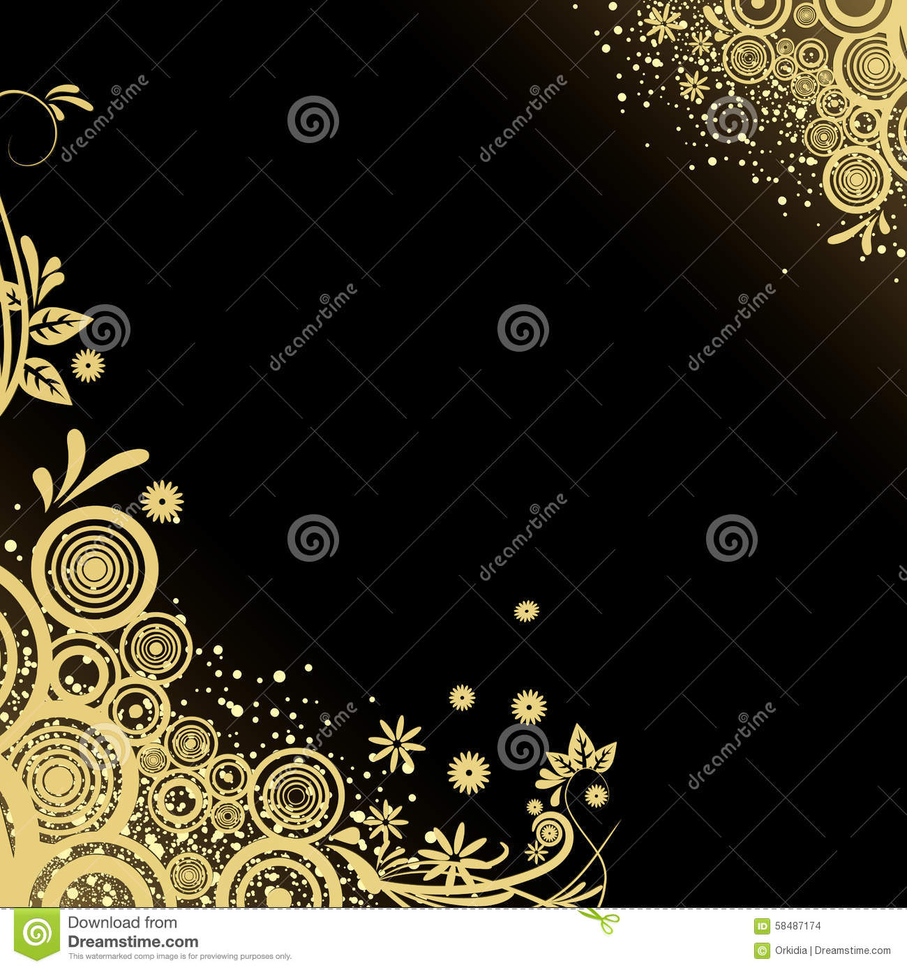 Detail Black Gold Design Nomer 4