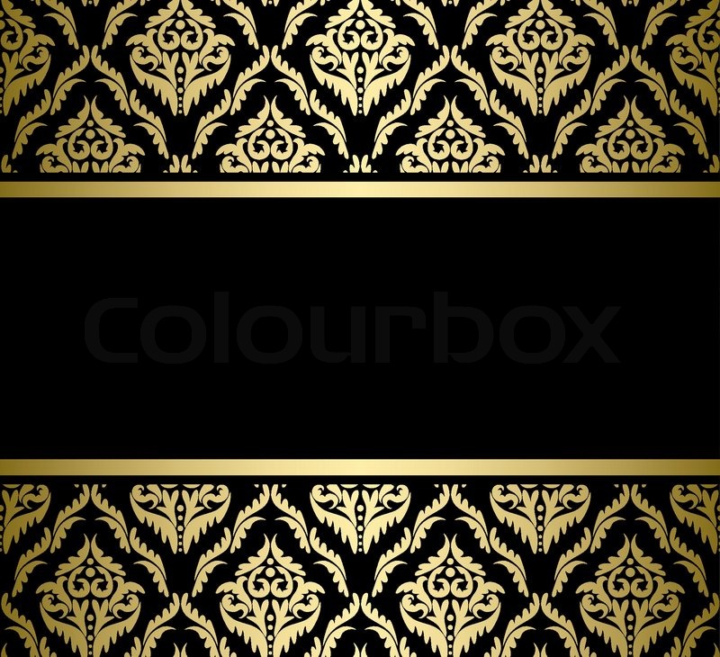 Detail Black Gold Pattern Nomer 15