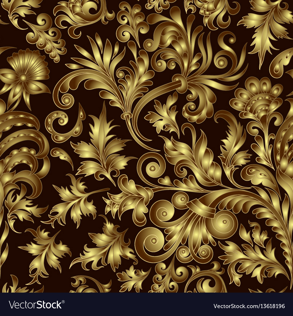 Detail Black Gold Pattern Nomer 5