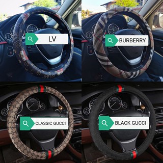Detail Black Gucci Steering Wheel Cover Nomer 29