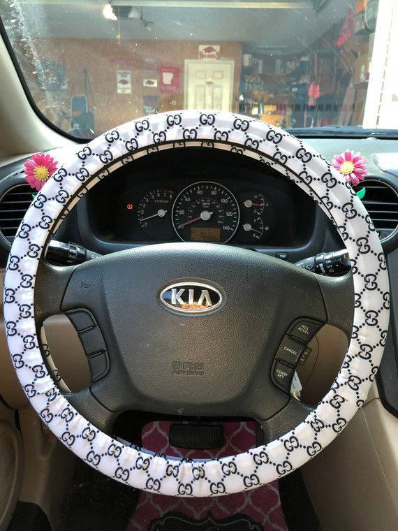 Detail Black Gucci Steering Wheel Cover Nomer 5