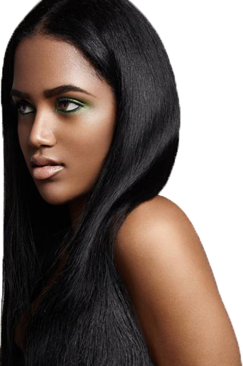 Detail Black Hair Model Png Nomer 26