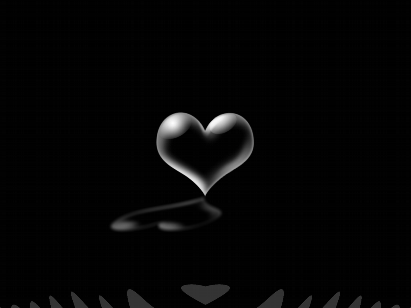 Detail Black Heart Wallpaper Nomer 5