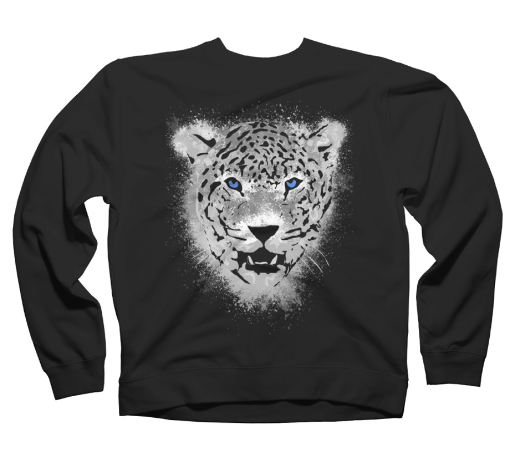 Detail Black Jaguar White Tiger Sweatshirt Nomer 12