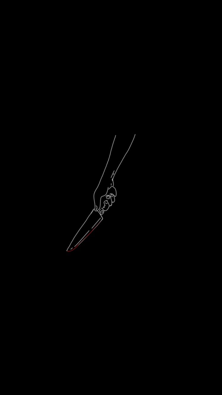 Detail Black Knife Wallpaper Nomer 4