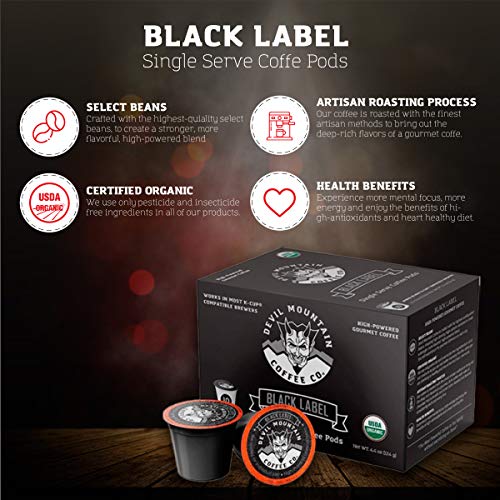 Detail Black Label Devil Mountain Coffee K Cups Nomer 5