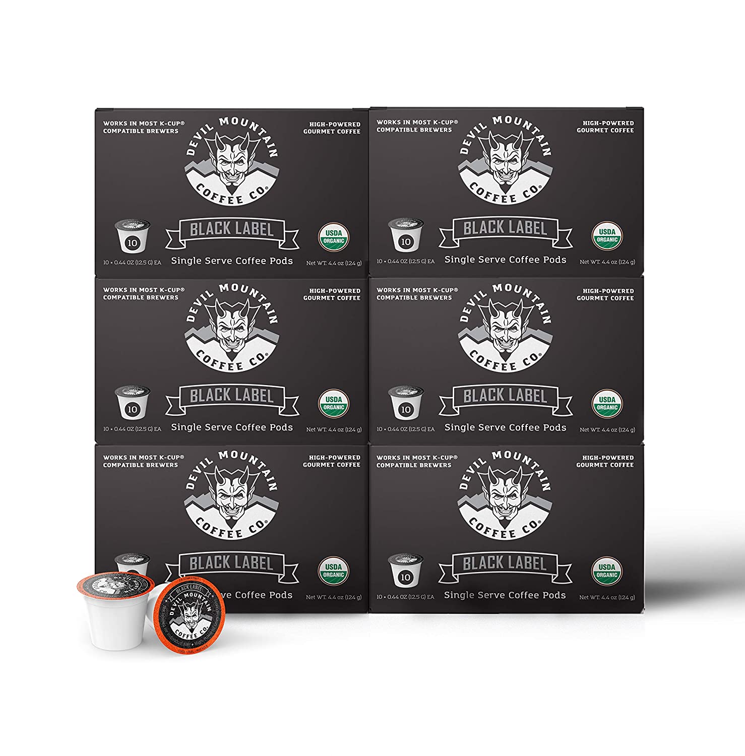 Detail Black Label Devil Mountain Coffee K Cups Nomer 9