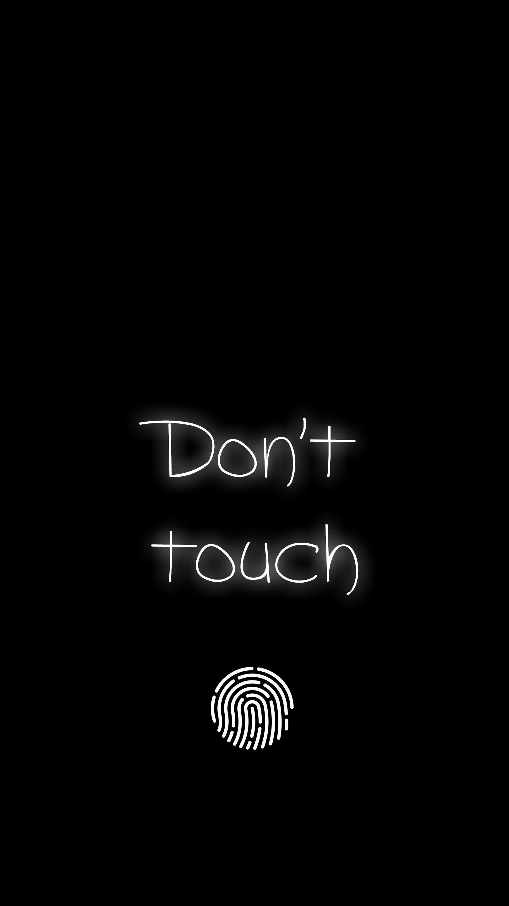 Black Lock Screen Wallpaper - KibrisPDR
