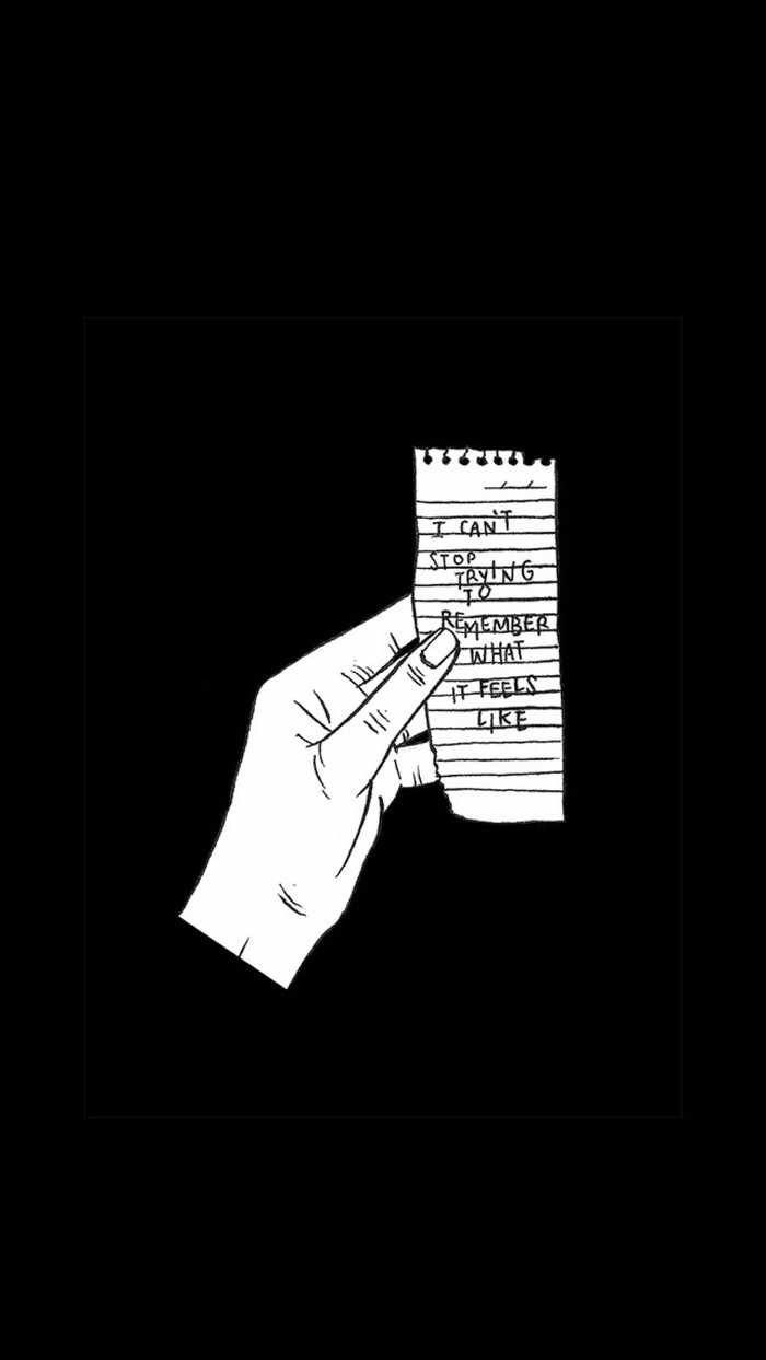Detail Black Lock Screen Wallpaper Nomer 2