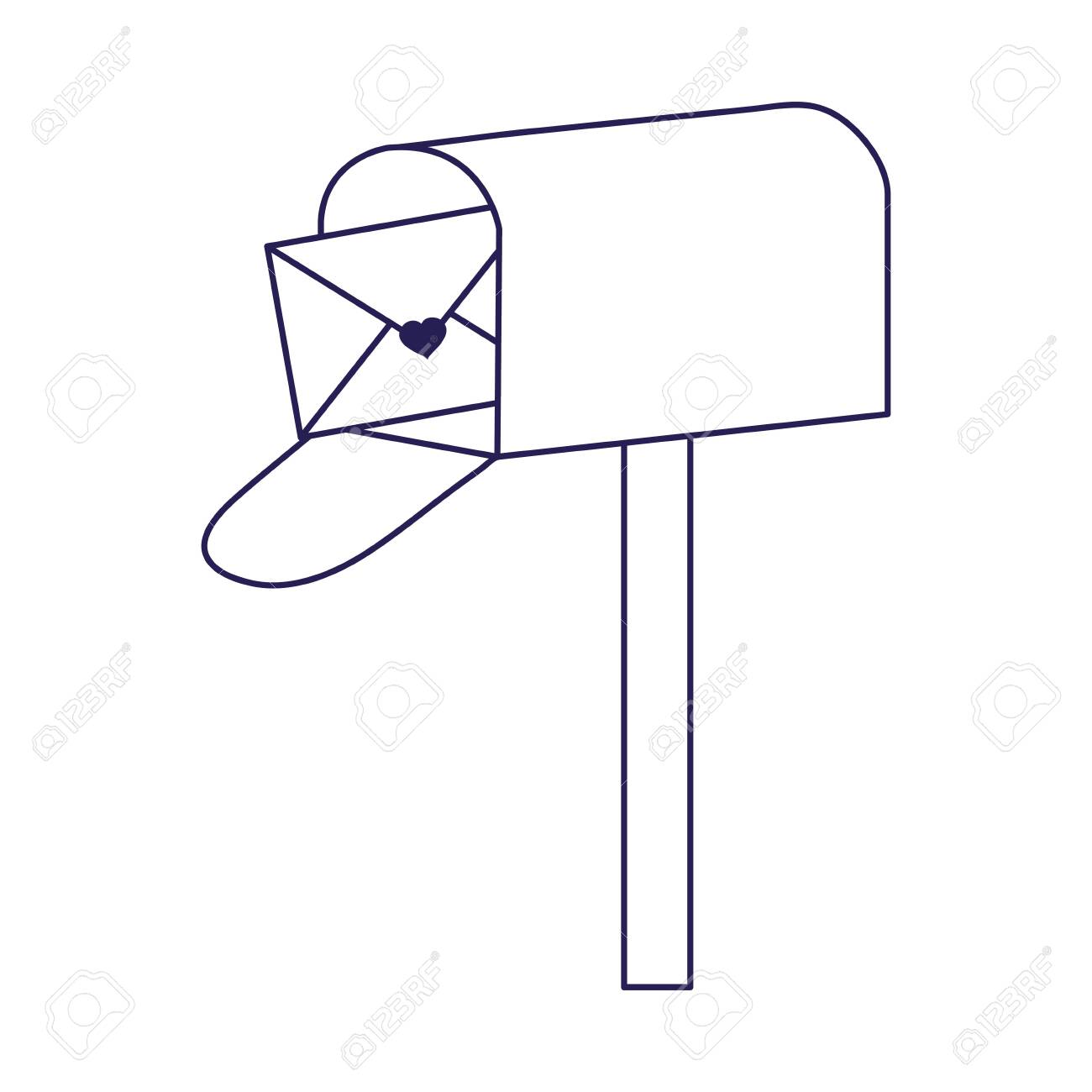 Detail Black Mailbox Clipart Nomer 47