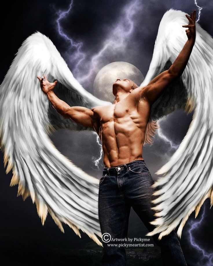 Black Male Angels With Wings - KibrisPDR