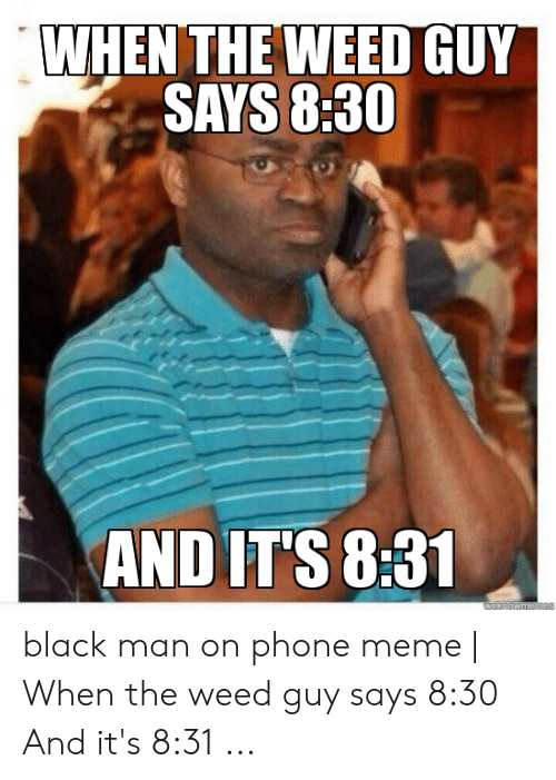 Detail Black Man On Phone Meme Nomer 16