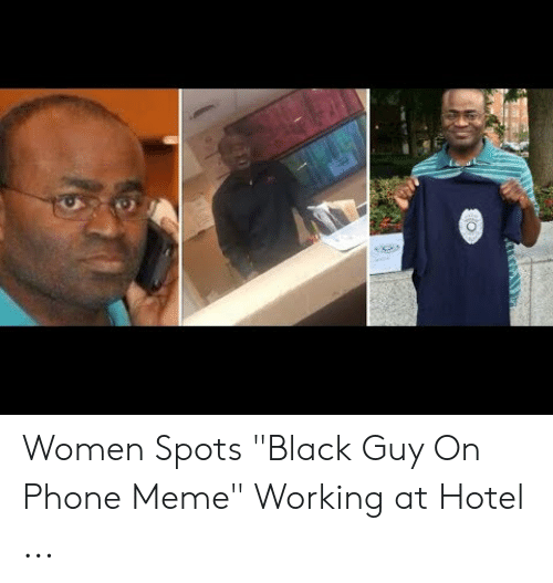 Detail Black Man On Phone Meme Nomer 10