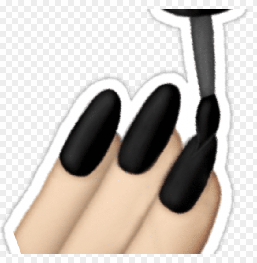 Detail Black Nails Png Nomer 3