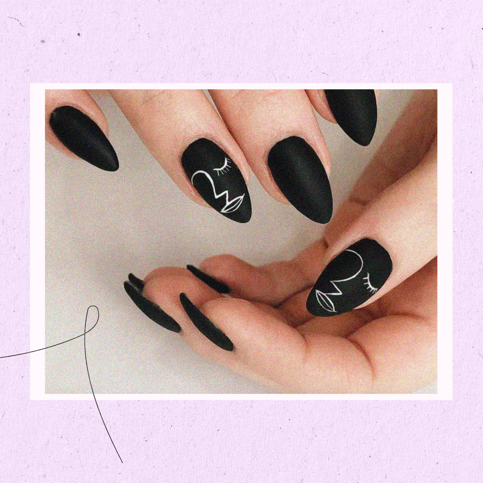 Detail Black Nails Png Nomer 28