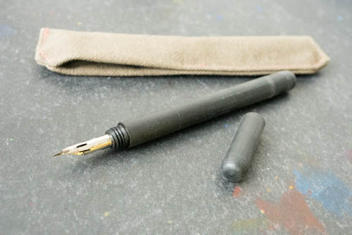 Black Noodle Fountain Pen - KibrisPDR