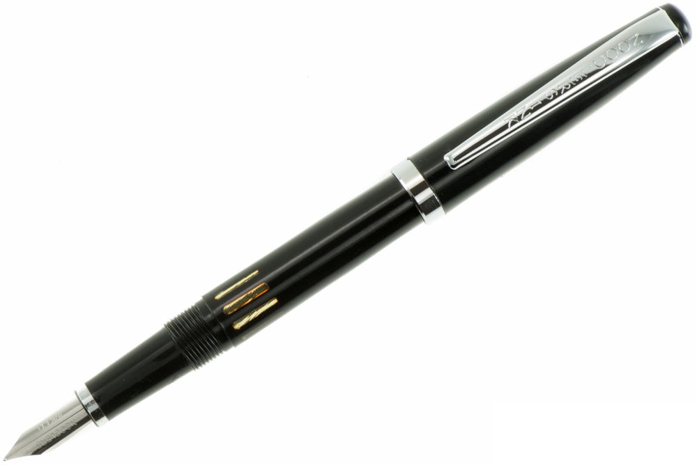 Detail Black Noodle Fountain Pen Nomer 16