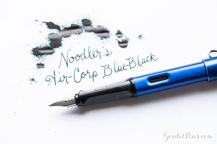 Detail Black Noodle Fountain Pen Nomer 56