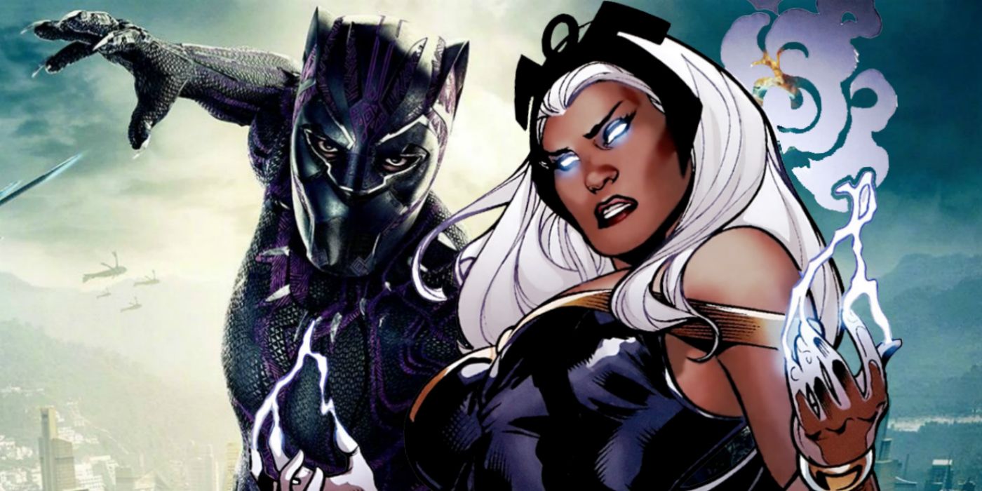 Detail Black Panther And Storm Nomer 9