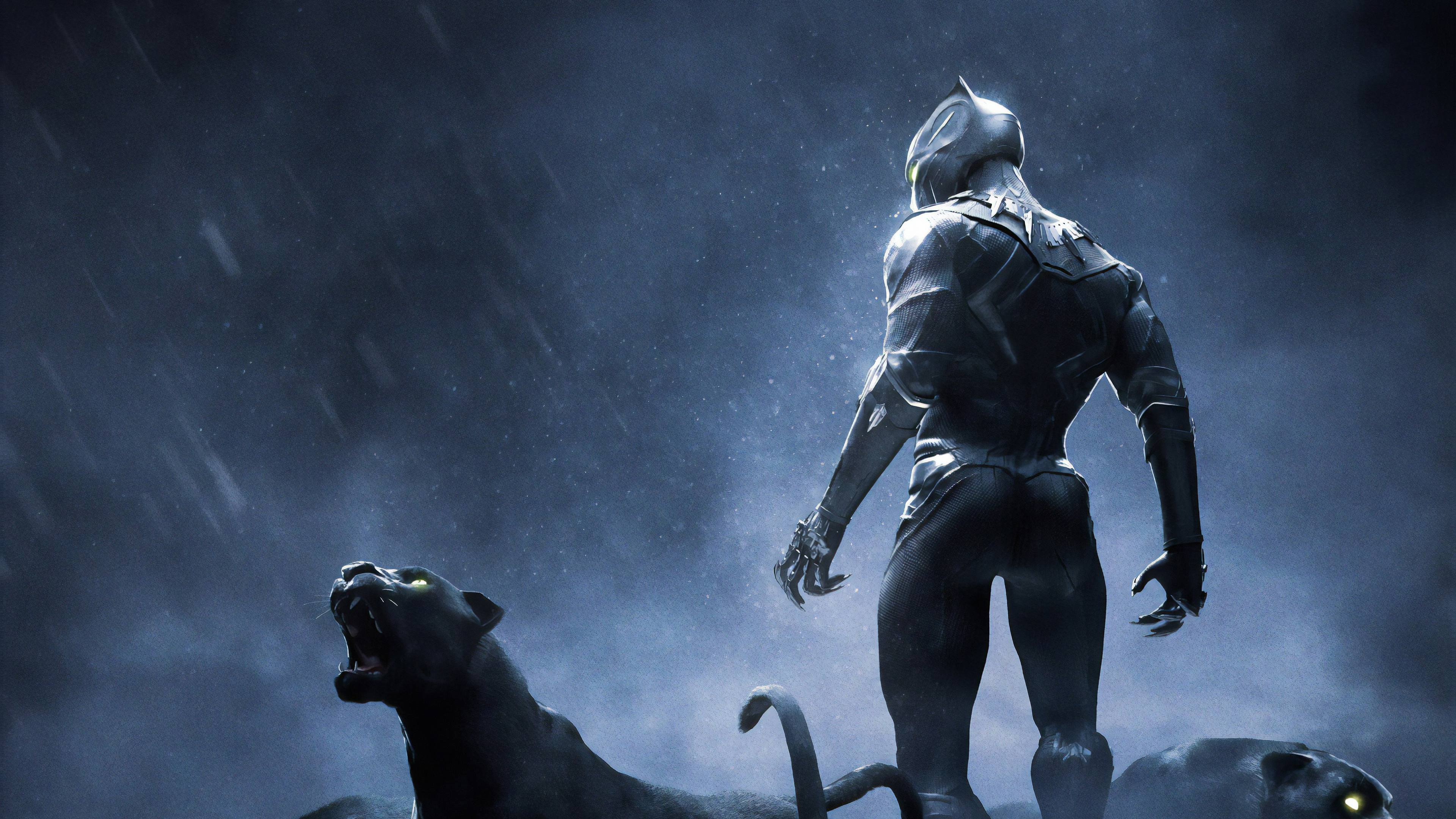 Detail Black Panther Wallpaper 4k Nomer 23