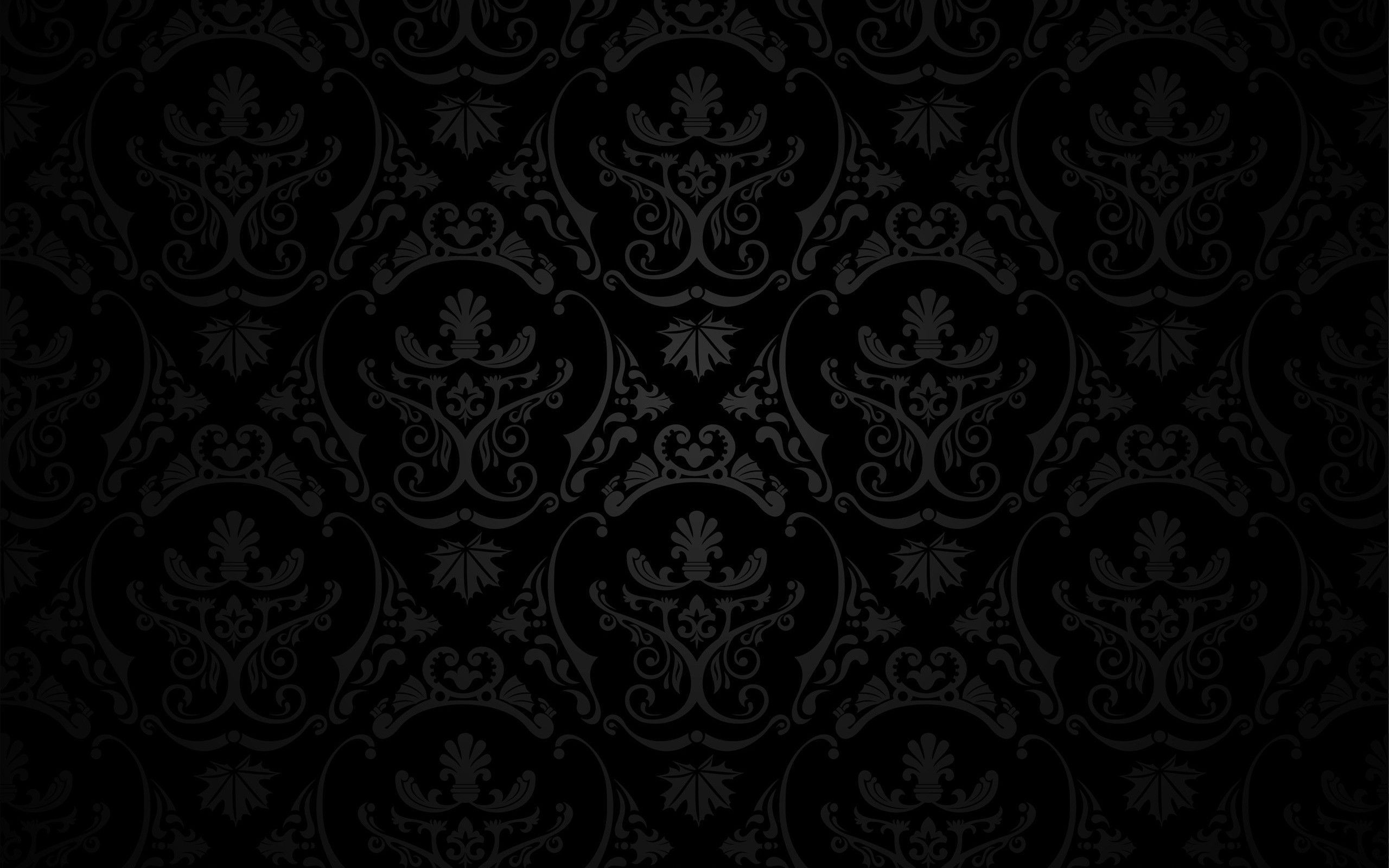 Detail Black Pattern Wallpaper Hd Nomer 7