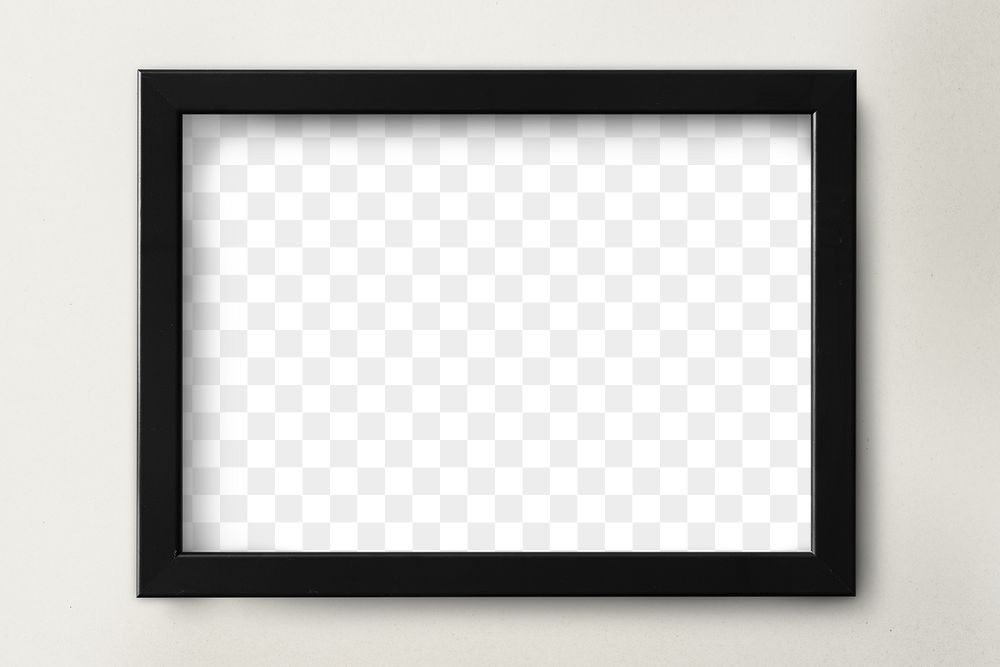 Detail Black Picture Frame Png Nomer 24