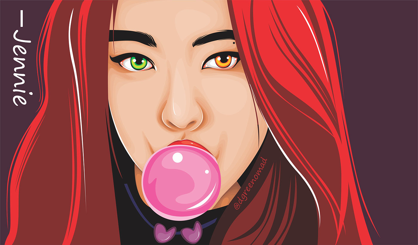 Detail Black Pink Vector Nomer 54