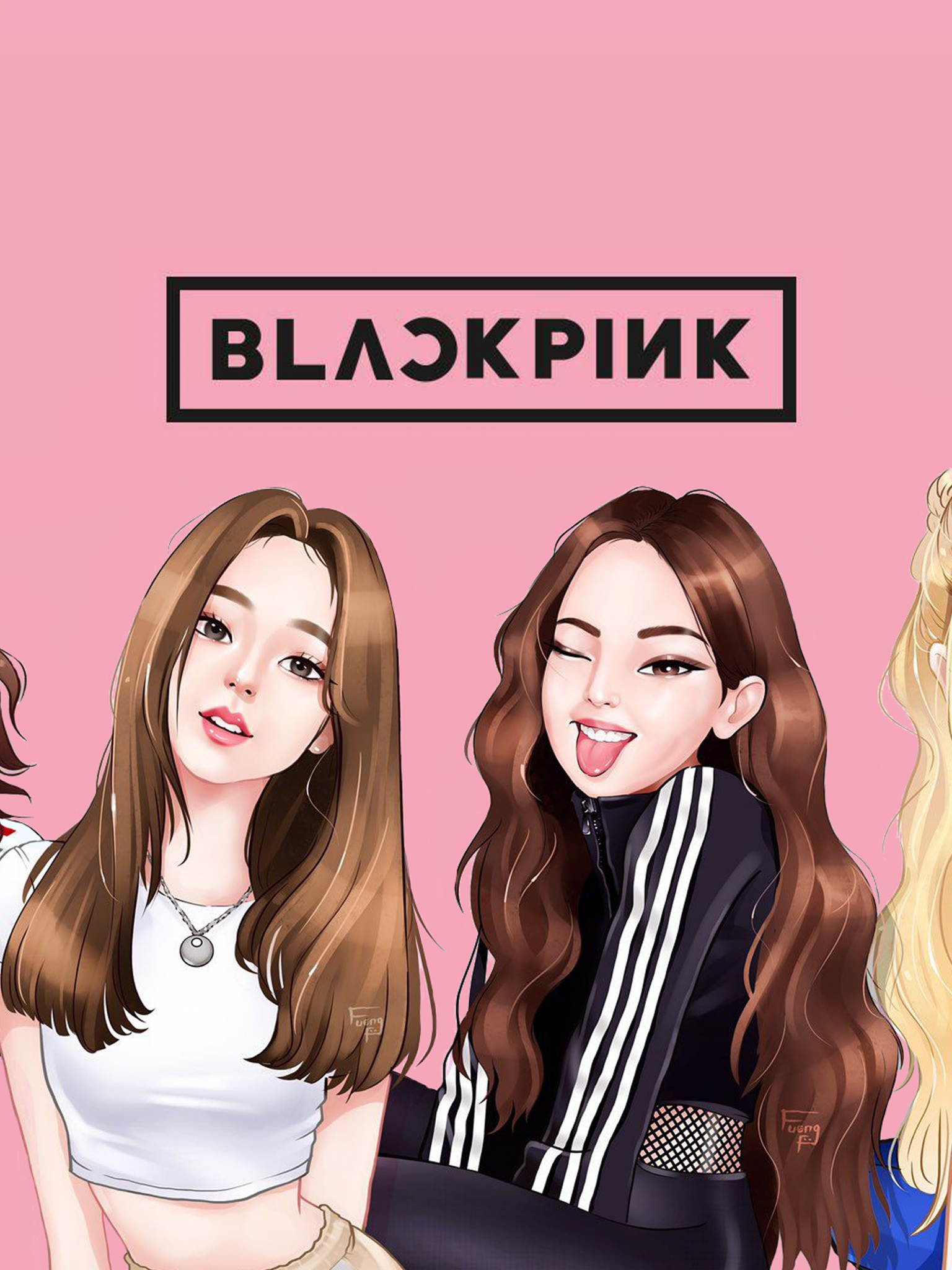 Detail Black Pink Wallpaper Nomer 19