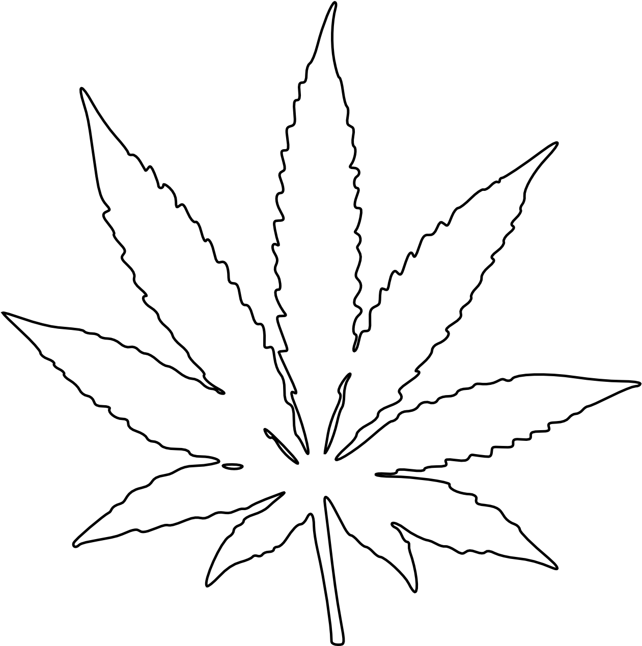 Black Pot Leaf Png - 56+ Koleksi Gambar