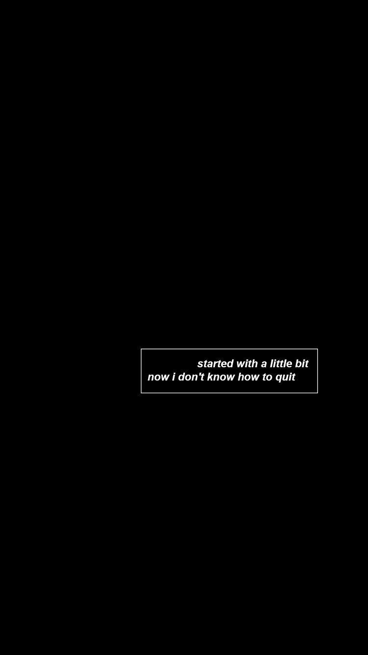 Detail Black Quote Wallpaper Nomer 10